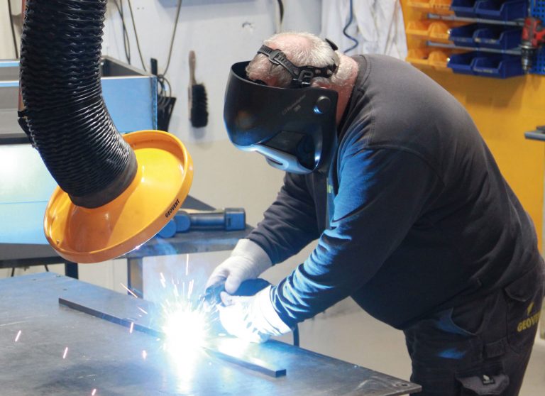 Point extraction | Extraction arms, high vacuum and mobil units | Geovent